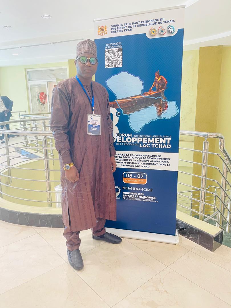 ACF-N Executive Director, Third Annual Forum on Lake Chad Ndjemena presented a paper on ASSESSMENT OF WATER DEPLETION AND ENVIRONMENTAL CHANGES IN LAKE CHAD